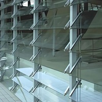 Louvre Glass Creates Unique Partitions and Room Dividers