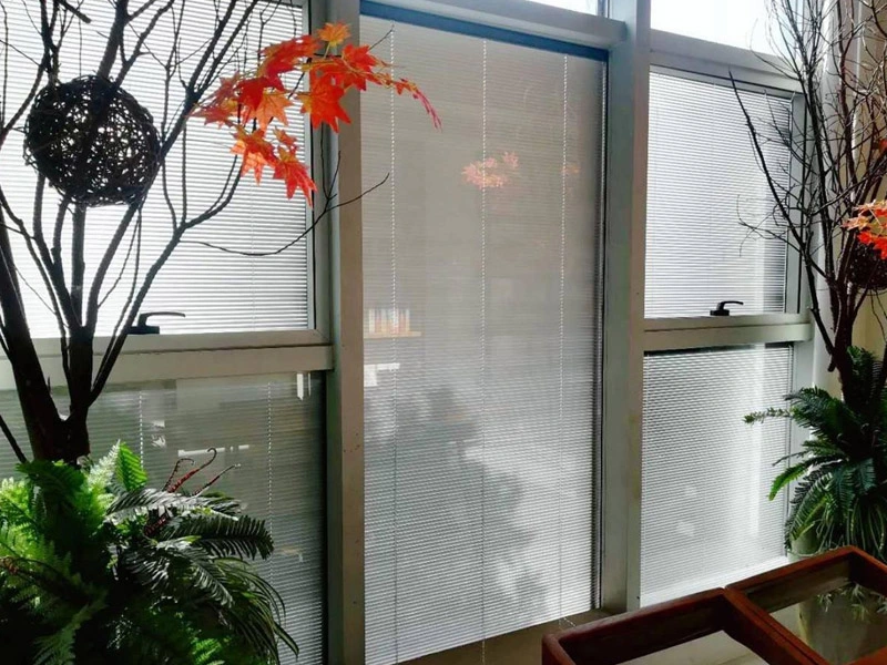 Blind Insulated glass -Easy cleaning& Soundproof& Better shading Effect